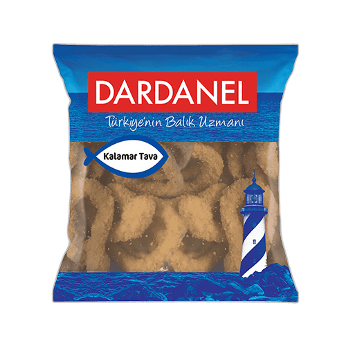 თევზის რგოლები/ Dardanel/ კალმარის რგოლები პანკოში 6*300გრ