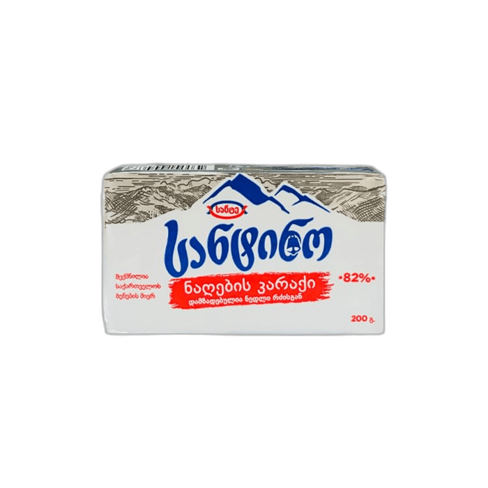 „სანტინო“ კარაქი ნაღების 82% 400 გ